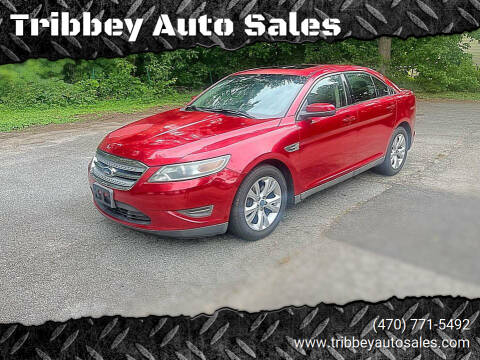 2011 Ford Taurus for sale at Tribbey Auto Sales in Stockbridge GA