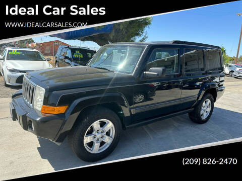 2008 Jeep Commander for sale at Ideal Car Sales in Los Banos CA