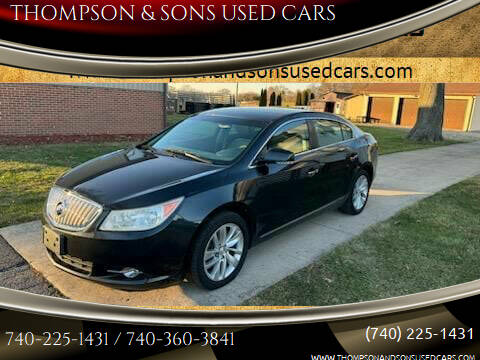 2012 Buick LaCrosse for sale at THOMPSON & SONS USED CARS in Marion OH