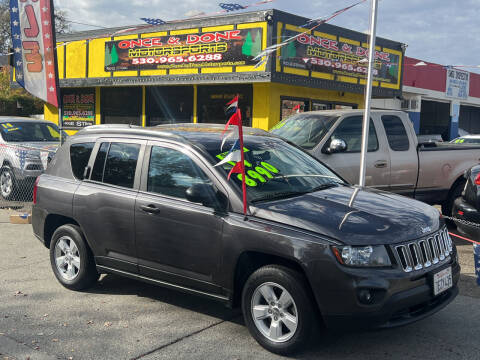 2014 Jeep Compass for sale at Once and Done Motorsports in Chico CA