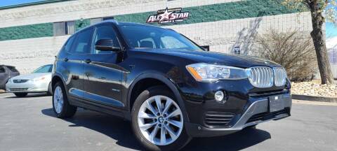 2017 BMW X3 for sale at All-Star Auto Brokers in Layton UT
