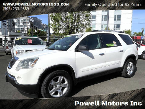2011 GMC Acadia SLE