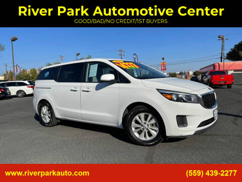 2017 Kia Sedona for sale at River Park Automotive Center in Fresno CA