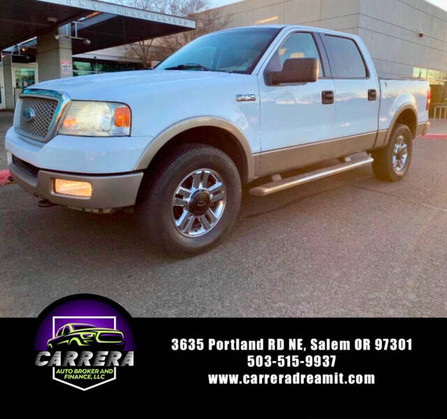 2004 Ford F-150 for sale at Carrera Auto Broker & Finance LLC in Salem OR