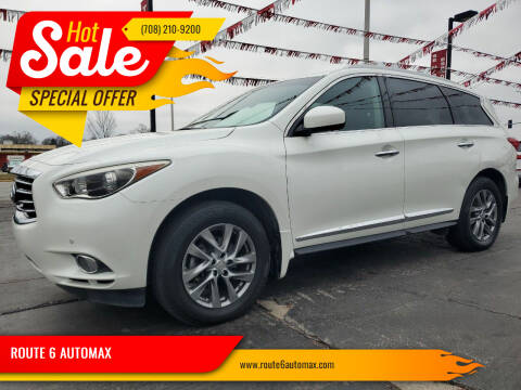 2015 Infiniti QX60 for sale at ROUTE 6 AUTOMAX in Markham IL