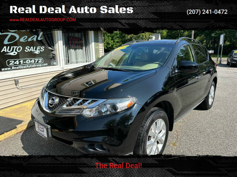 2014 Nissan Murano for sale at Real Deal Auto Sales in Auburn ME