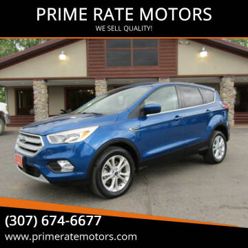 2019 Ford Escape for sale at PRIME RATE MOTORS in Sheridan WY