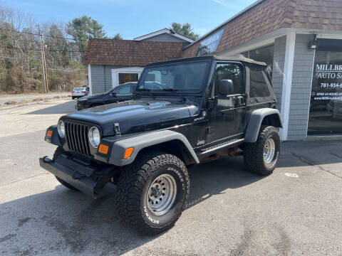 2006 Jeep Wrangler for sale at Millbrook Auto Sales in Duxbury MA