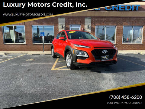 2020 Hyundai Kona for sale at Luxury Motors Credit, Inc. in Bridgeview IL