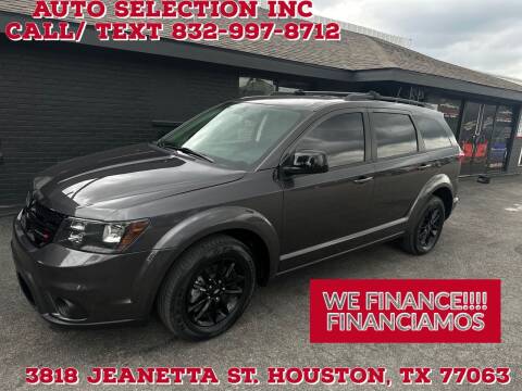 2019 Dodge Journey for sale at Auto Selection Inc. in Houston TX