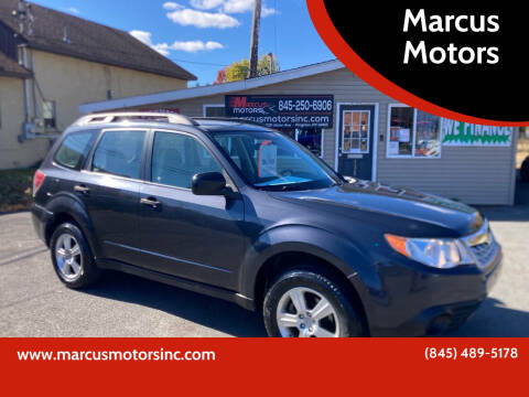 2012 Subaru Forester for sale at Marcus Motors in Kingston NY