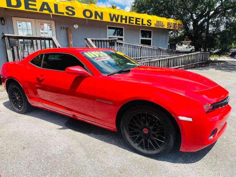 2010 Chevrolet Camaro for sale at DAN'S DEALS ON WHEELS AUTO SALES, INC. in Davie FL