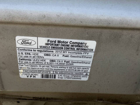 2012 Ford E-Series E-350 SD