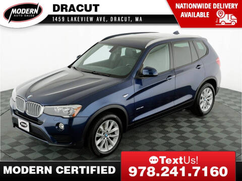 2017 BMW X3 for sale at Modern Auto Sales in Tyngsboro MA