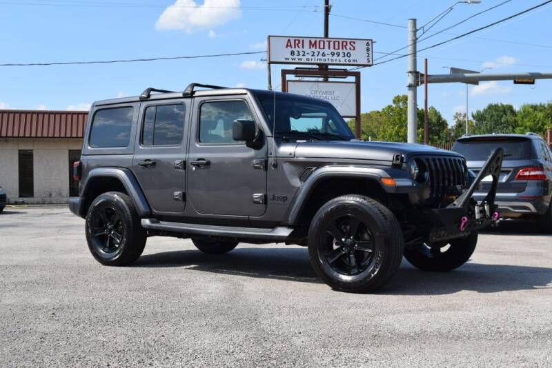 2019 Jeep Wrangler Unlimited for sale at ARI Motors in Houston TX