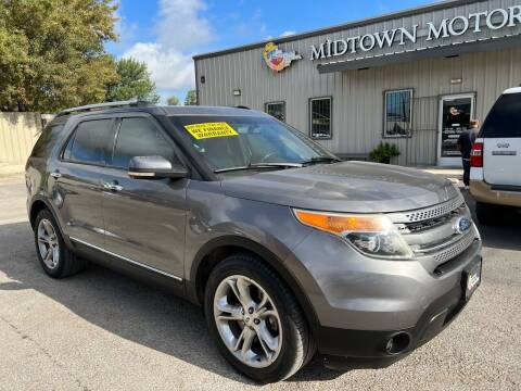 2013 Ford Explorer for sale at Midtown Motor Company in San Antonio TX