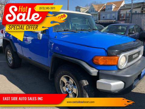 2008 Toyota FJ Cruiser for sale at EAST SIDE AUTO SALES INC in Paterson NJ