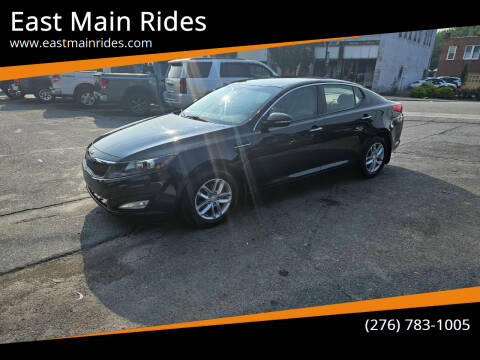 2013 Kia Optima for sale at East Main Rides in Marion VA