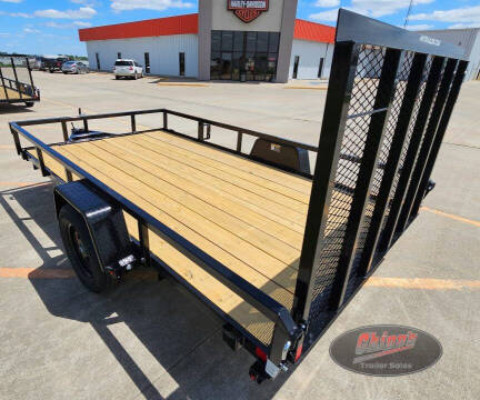 2026 H&H Trailers 82x12 Rail Side