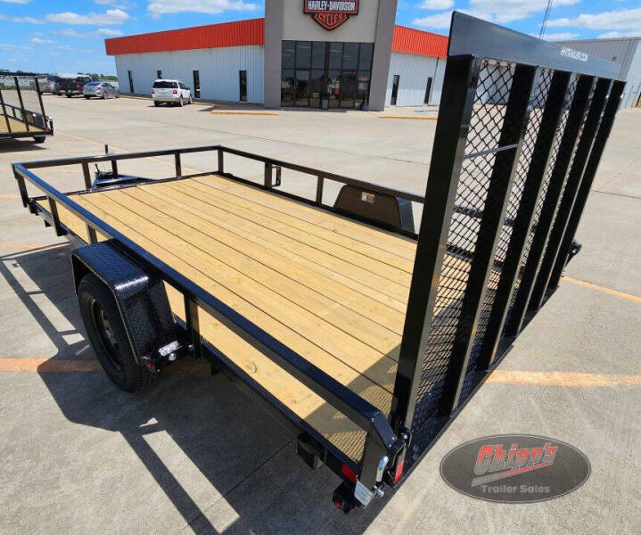 2026 H&H Trailers 82x12 Rail Side