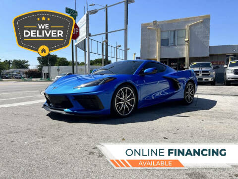 2024 Chevrolet Corvette for sale at Global Auto Sales USA in Miami FL