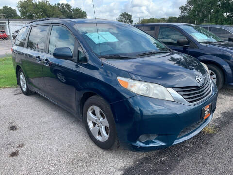 2011 Toyota Sienna for sale at MILLENIUM MOTOR SALES, INC. in Rosenberg TX
