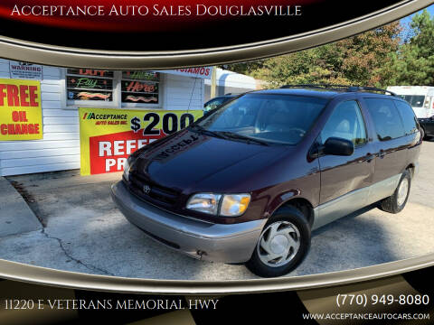 2000 Toyota Sienna for sale at Acceptance Auto Sales Douglasville in Douglasville GA