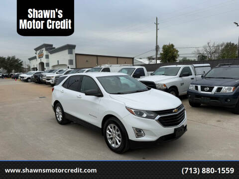 2019 Chevrolet Equinox for sale at Shawn's Motor Credit in Houston TX