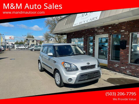 2013 Kia Soul for sale at M&M Auto Sales in Portland OR