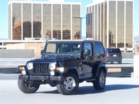 2000 Jeep Wrangler for sale at Pammi Motors in Glendale CO