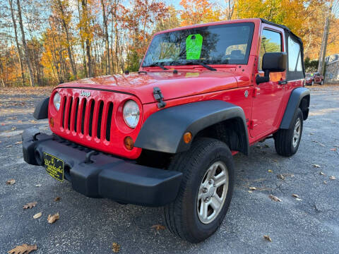 2013 Jeep Wrangler for sale at Bladecki Auto LLC in Belmont NH