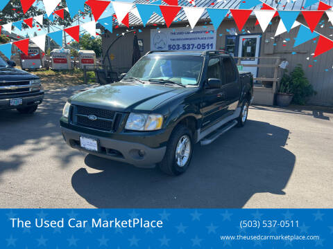 2002 Ford Explorer Sport Trac for sale at The Used Car MarketPlace in Newberg OR