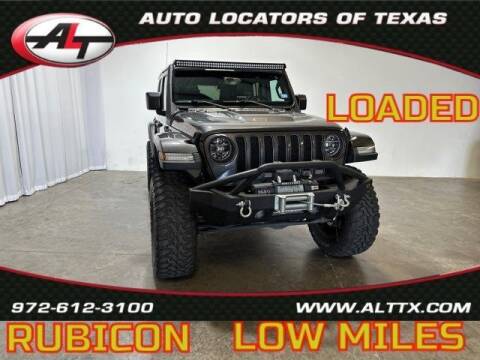 2020 Jeep Wrangler Unlimited for sale at AUTO LOCATORS OF TEXAS in Plano TX