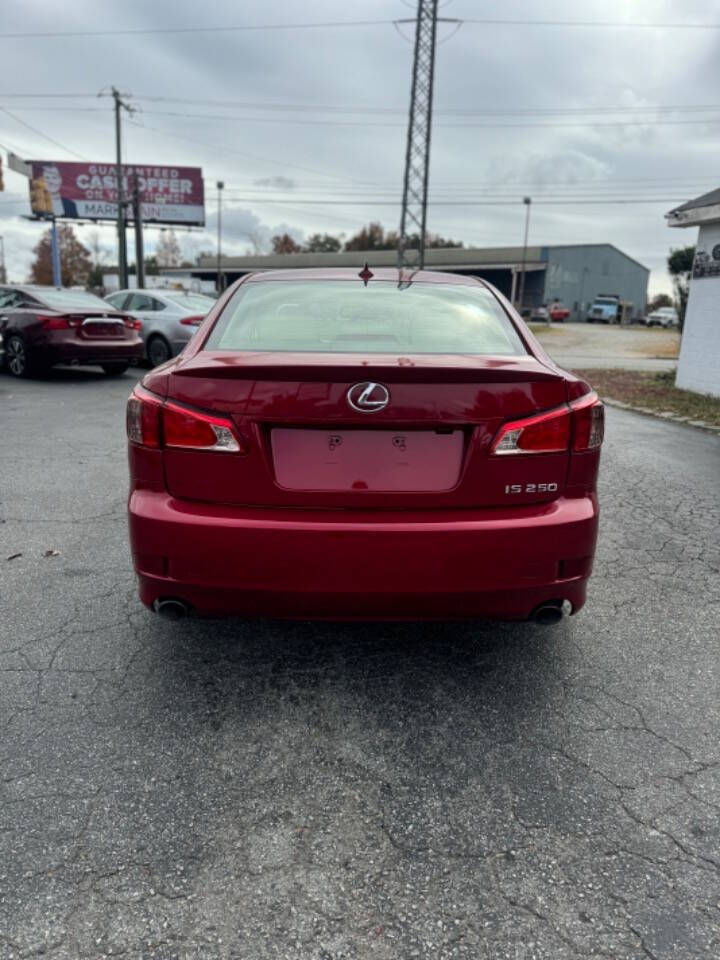 2012 Lexus IS 250 for sale at Nation Auto Sales in Greensboro, NC