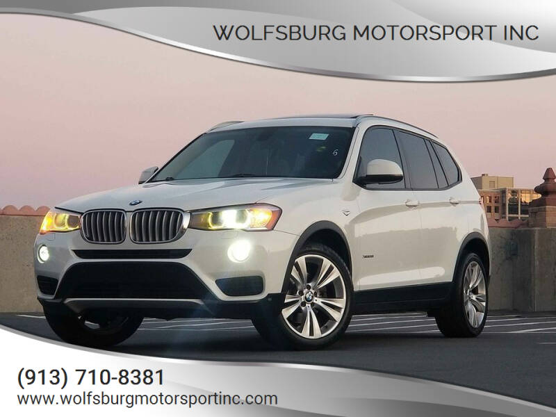 2015 BMW X3 for sale at WOLFSBURG MOTORSPORT INC in Shawnee KS