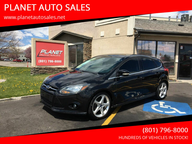 2014 Ford Focus for sale at PLANET AUTO SALES in Lindon UT