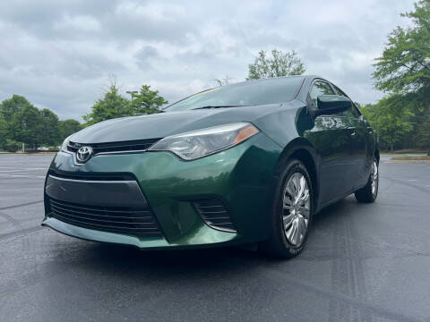 2015 Toyota Corolla for sale at El Camino Auto Sales Gainesville in Gainesville GA