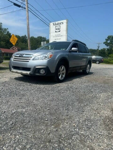 2014 Subaru Outback for sale at Motors 46 in Belvidere NJ