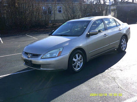 2005 Honda Accord for sale at MIRACLE AUTO SALES in Cranston RI