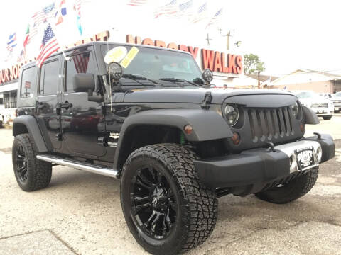 2008 Jeep Wrangler Unlimited for sale at Giant Auto Mart 2 in Houston TX