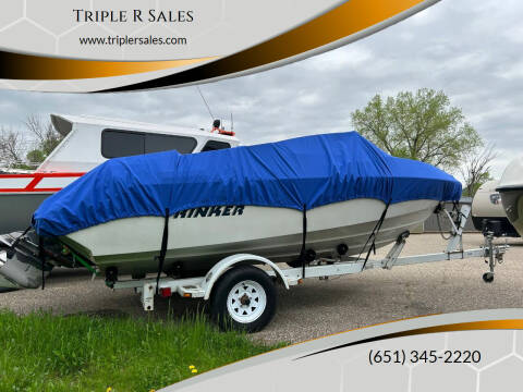 1988 rinker open bow for sale at Triple R Sales in Lake City MN