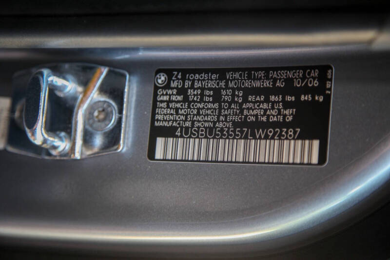 2007 BMW Z4 3.0si