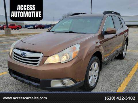 2011 Subaru Outback for sale at ACCESS AUTOMOTIVE in Bensenville IL