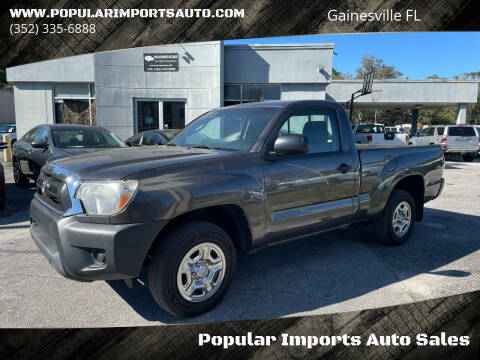 2013 Toyota Tacoma for sale at Popular Imports Auto Sales in Gainesville FL