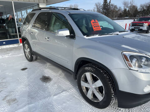 2009 GMC Acadia for sale at Drive Chevrolet Buick Rugby in Rugby ND