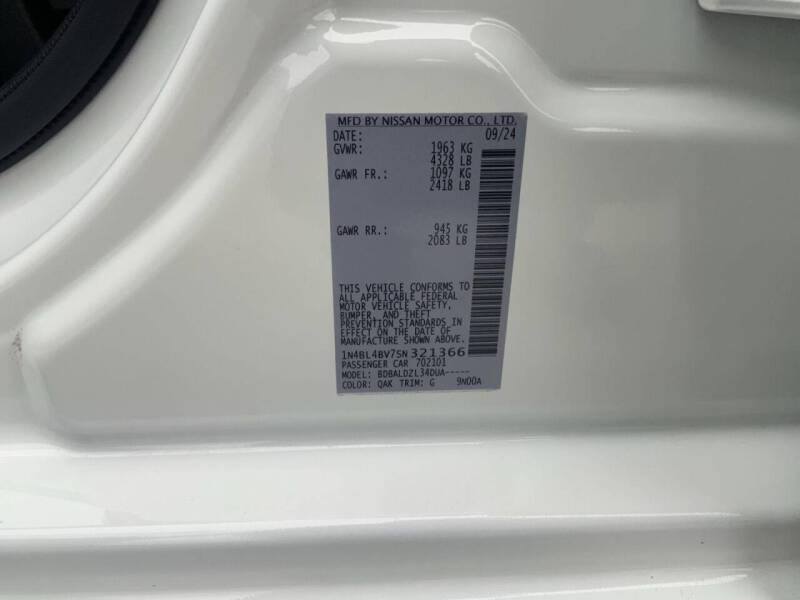 2025 Nissan Altima 2.5 S