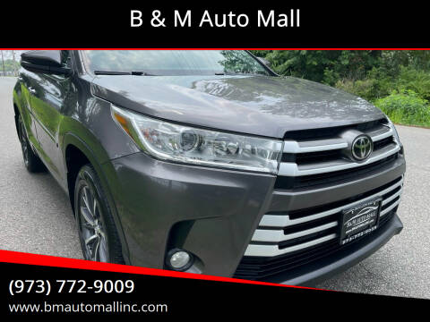 2017 Toyota Highlander for sale at B & M Auto Mall in Clifton NJ