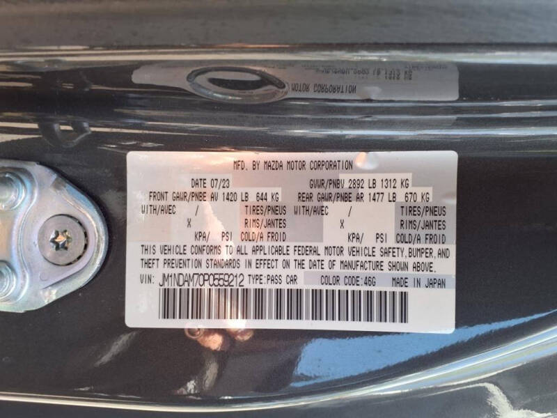 2023 Mazda MX-5 Miata RF Grand Touring