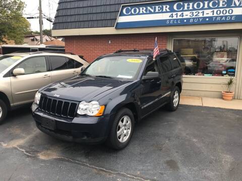 2010 Jeep Grand Cherokee for sale at Corner Choice Motors in West Allis WI