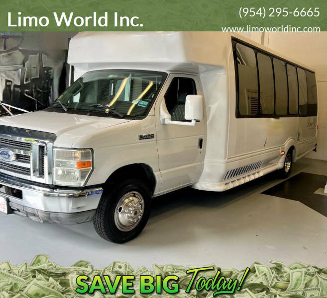 2011 Ford E-Series for sale at Limo World Inc. - SPRINTERS AND BUSES in Seminole FL